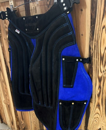 3rd Millennium DELUXE Schürze Lang Blau
