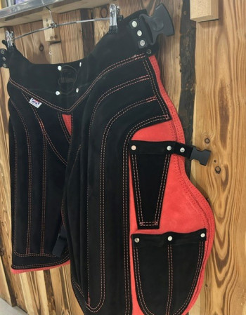 3rd Millennium DELUXE Schürze kurz Rot