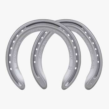 Hufeisen Kerckhaert ALU Kings Plate / Normal Strengh mit Kappe Nr. 29 / 5 V