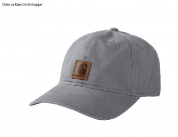 Carhartt Cap Odessa Leatherette Asphalt