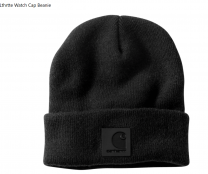 Carhartt Beanie Lthrtte Watch Cap Black