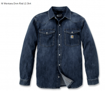 Carhartt Jeanshemd Montana Dnm Rlxd LS Shrt Wyatt