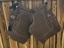 ConCuero Schürze Auro Volleder brown