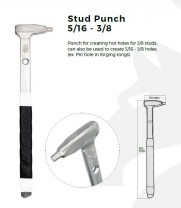 Ridolfo Stud Punch 5/16 - 3/8 Ridolfo Stud Punch 5/16 - 3/8