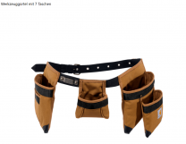Carhartt Werkzeuggürtel 7 Pocket Tool Belt Carhartt Brown Carhartt Werkzeuggürtel 7 Pocket Tool Belt Carhartt Brown