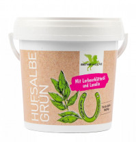 Hufsalbe mit Lorbeer grün Hufsalbe mit Lorbeer grün