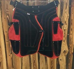 3rd Millennium DELUXE Schürze Lang Red