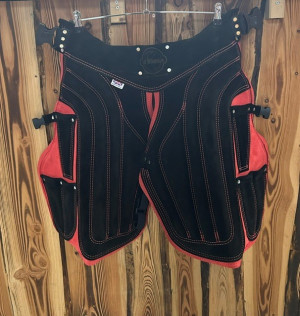 3rd Millennium DELUXE Schürze kurz Rot