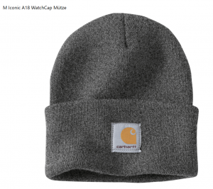 Carhartt Beanie M Iconic A18 Coal