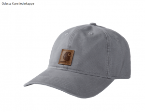 Carhartt Cap Odessa Leatherette Asphalt