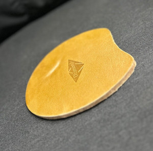 Diamond Leder-Keil-Sohle / medium