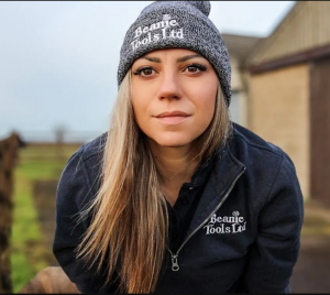 STEVEN BEANIE Hat Heather Navy (grau)