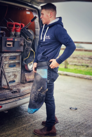 STEVEN BEANIE Hoodie marineblau