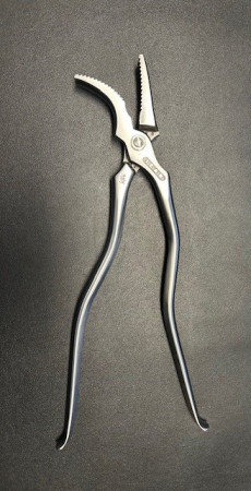 Hufnietzange ICAR mit gebogenen Griff ,,Quarter Horse S "