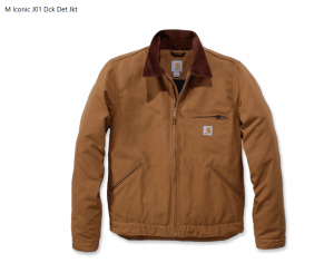 Carhartt Jacke Iconic J01 Dck Det Carhartt Brown
