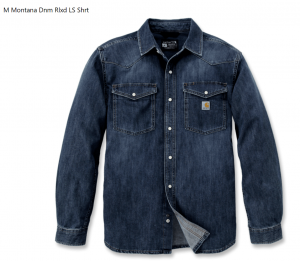 Carhartt Jeanshemd Montana Dnm Rlxd LS Shrt Wyatt