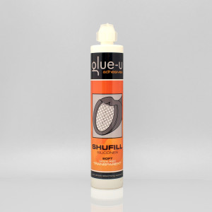Hufpolster glue-u adhesives SHUFILL SILLICONES transparent A20 medium 250 ml