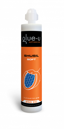 Hufpolster glue-u adhesives SHUSIL hellblau A10 soft 250 ml