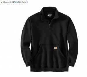 Carhartt Sweatshirt Half-Zip Marquette QZp MNck Black
