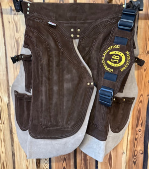 3 Millennium Schürze All Leather lang