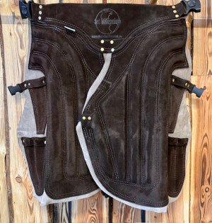 3 Millennium Schürze All Leather kurz