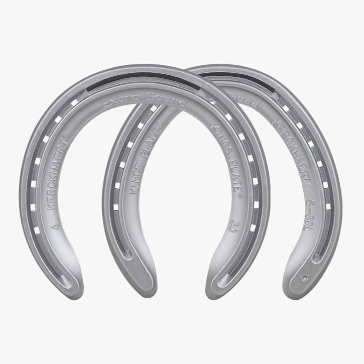 Hufeisen Kerckhaert ALU Kings Plate / Normal Strengh mit Kappe Nr. 29 / 5 V
