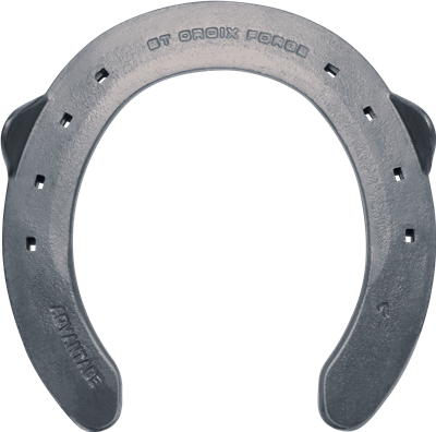 Hufeisen Mustad Advantage Stahl hinten # 00 SK hinten