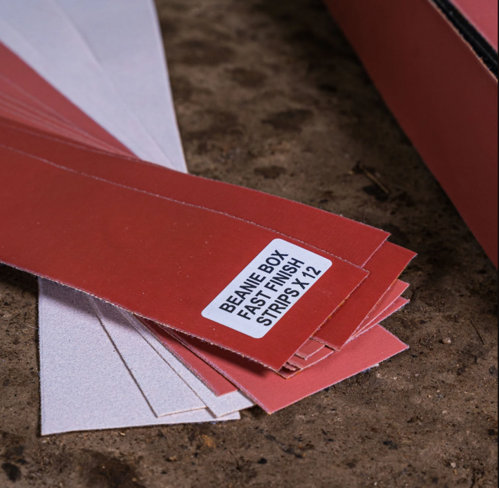 STEVEN BEANIE Ersatzschleifstreifen für Box-Foot-Sander (12 Pack)