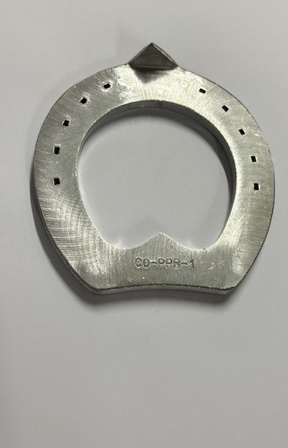 Hufeisen Colleoni CO-PPB Straight Bar / mit Zehenkappe 3x0