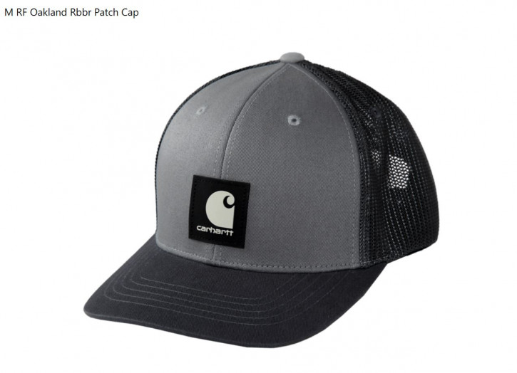 Carhartt Cap M Oakland Logo Mesh Asphalt