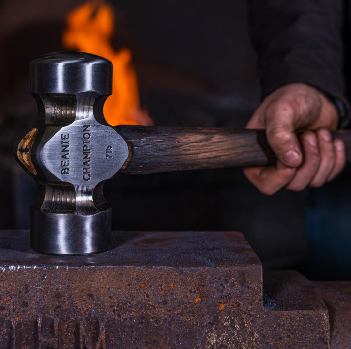 STEVEN BEANIE Champion Sledge Hammer 7lb - ca. 3100g  (Vorschlaghammer mit Hickory-Stiel)