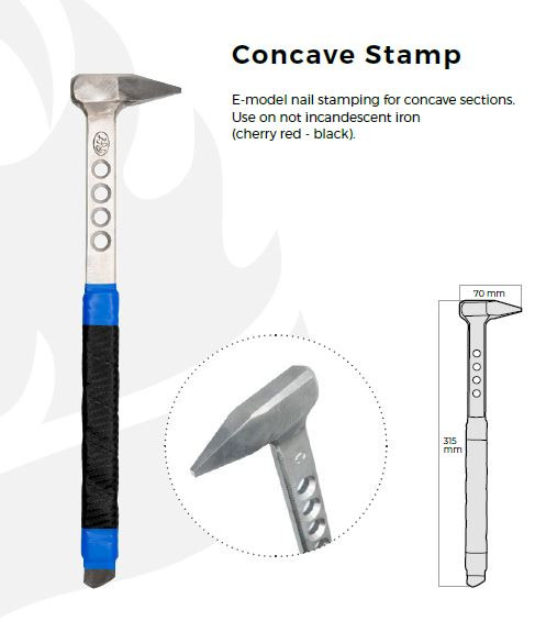 Ridolfo Concave Stamp