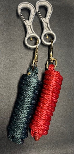 Führstrick mit Sicherheitshaken