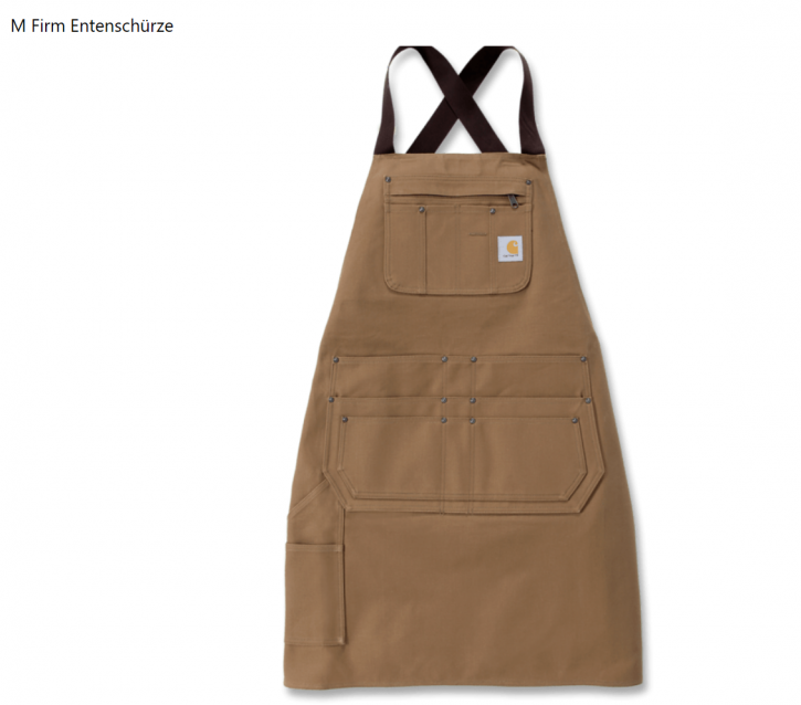 Carhartt Schürze Firm Duck Apron Black