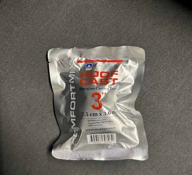 Mustad ComfortMix HoofCast 3"