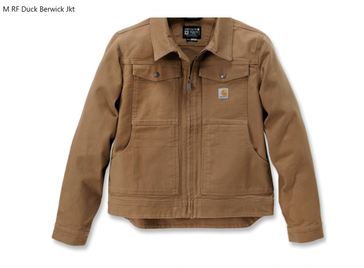 Carhartt Jacke Duck Berwick Jkt Carhartt Brown Gr. L