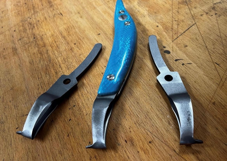 Messerklinge Luwex Loop50 Hook m. Hufauskratzer