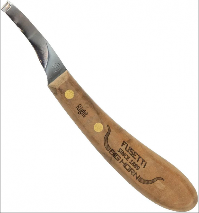 Double S Hufmesser ,,Fusetti Big Horn" links