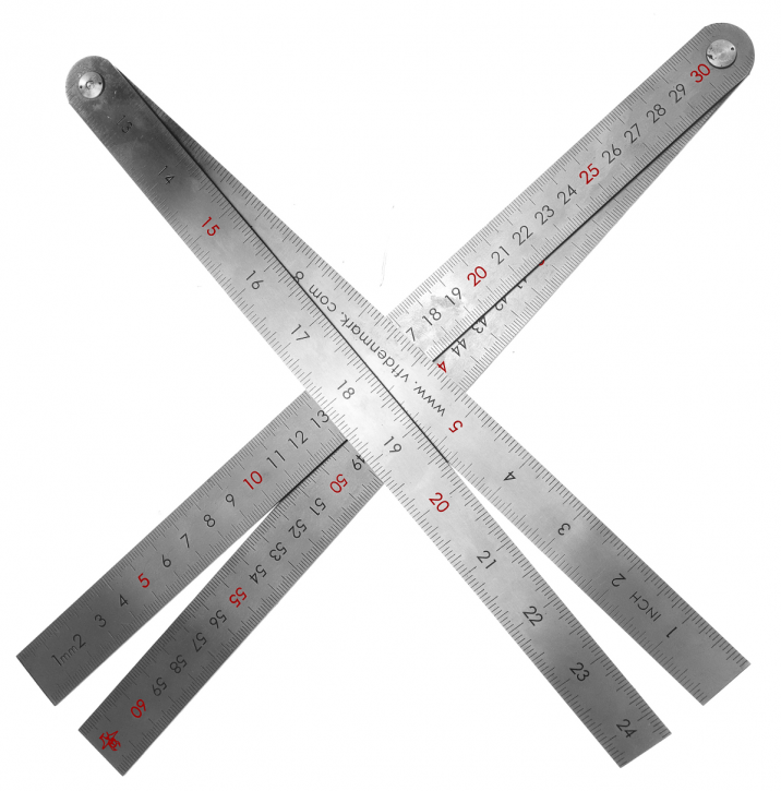 VFT Metallmeter / Folding Ruler