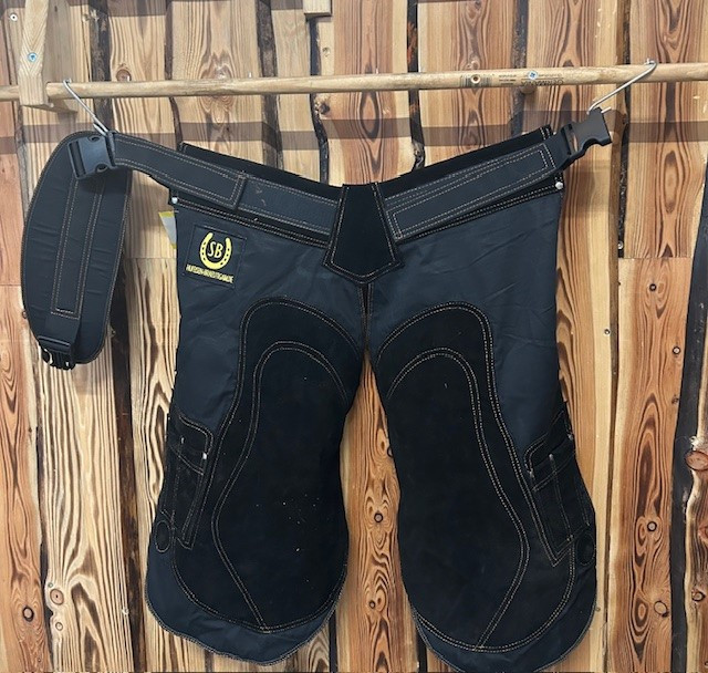 Schmiedeschürze Bräutigam Lang / schwarz *Neu*