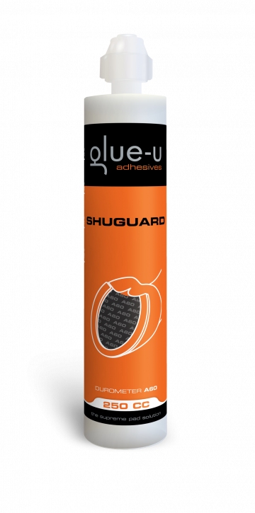 Hufpolster glue-u adhesive SHUGARD schwarz A60 firm 250 ml