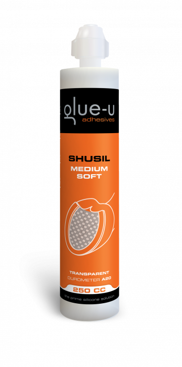 Hufpolster glue-u adhesives SHUSIL transparent A20 medium soft 250 ml