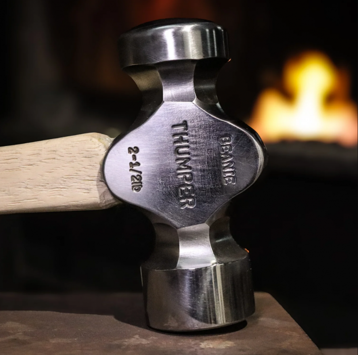 STEVEN BEANIE Thumper Hammer 2 1/2 lb  - 1100 g (Hufschmiedehammer)