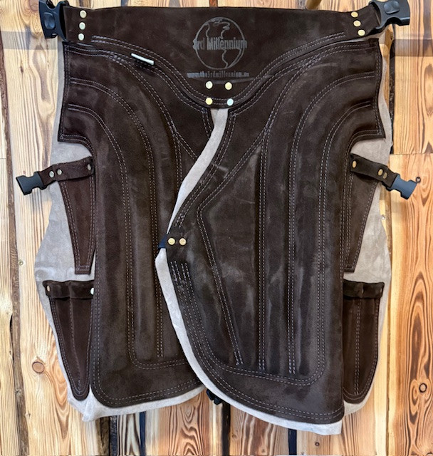 3 Millennium Schürze All Leather kurz